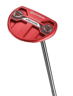 TaylorMade Golf Tour Preferred Red Collection Ardmore #7 Center Offset Super Stroke 33 IN Putter, Right Hand -Taylormade 41Riw42WttL