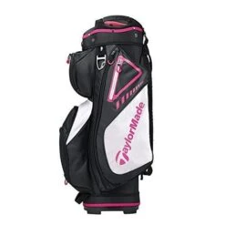 TaylorMade 2019 Golf Select Cart Bag, Black/Pink -Taylormade 41jqu 2BZKsaL