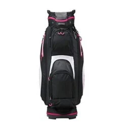 TaylorMade 2019 Golf Select Cart Bag, Black/Pink -Taylormade 41nfnbZMa3L