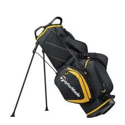 TaylorMade 2019 Golf Select Stand Bag, Black/Gold -Taylormade 41zDOp70tGL