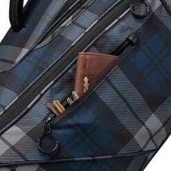 TaylorMade 2019 Flextech Lifestyle Stand Golf Bag, Blue Plaid -Taylormade 61DL0x 2BrLfL