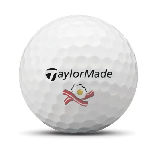 TaylorMade Limited Edition - TP5 Golf Balls - Bacon & Eggs -Taylormade Limited Edition TP5 Golf Balls Bacon Eggs 1