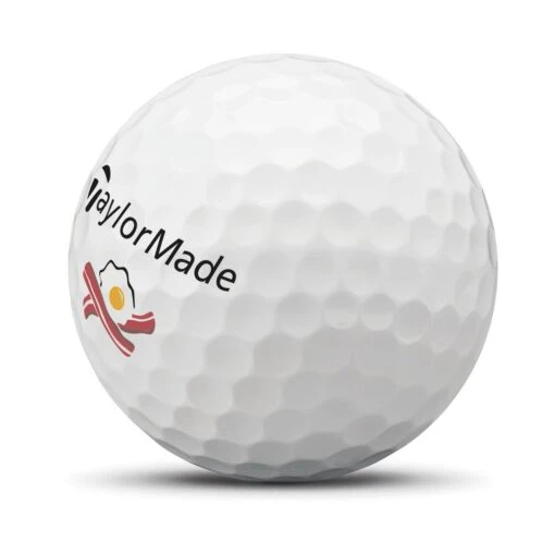 TaylorMade Limited Edition - TP5 Golf Balls - Bacon & Eggs -Taylormade Limited Edition TP5 Golf Balls Bacon Eggs 3