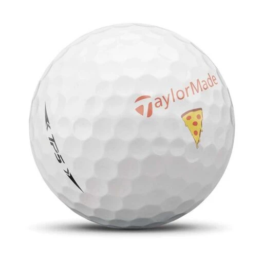 TaylorMade Limited Edition - TP5 Golf Balls - Pizza -Taylormade Limited Edition TP5 Golf Balls Pizza 1