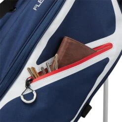 TaylorMade Flextech Lite Stand Bag Navy - White - Red -Taylormade N6550001001 2 L