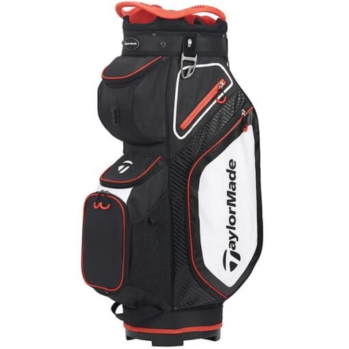 TaylorMade Cart 8.0 Bag Black White Red -Taylormade TA20A0308003 L