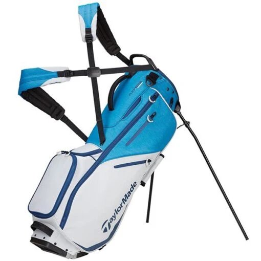 TaylorMade Flextech Stand Bag Black White Grey Blue -Taylormade TA20A0502002 L