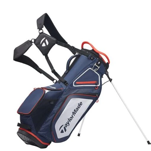 TaylorMade Stand 8.0 Bag Navy White Red -Taylormade TA20A0504005 L