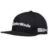 TaylorMade Tour Flat Bill Cap Black -Taylormade TA20H0303003 L