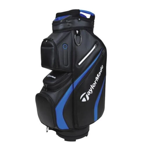 TaylorMade Deluxe Cart Bag Black - Blue -Taylormade TA21A0301003 L