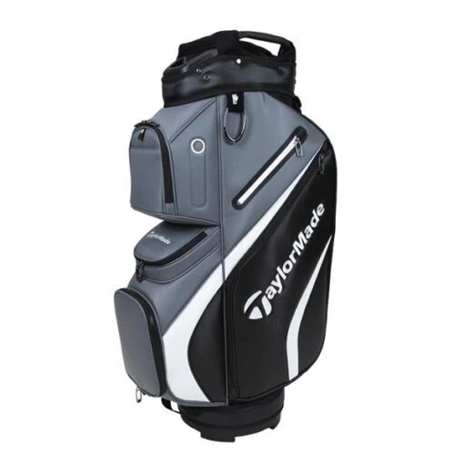 TaylorMade Deluxe Cart Bag Black - Grey -Taylormade TA21A0301004 L