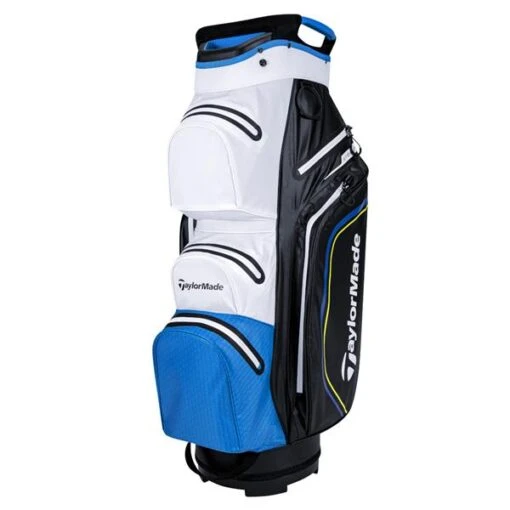 TaylorMade StormDry W/P Cart Bag Black - White - Blue -Taylormade TA21A0303005 L