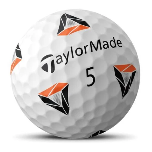 TaylorMade TP5 Pix 2.0 Golf Balls Dozen White -Taylormade TA21D0103001 1 L