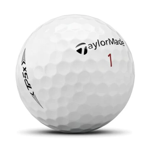 TaylorMade TP5x Golf Balls Dozen White -Taylormade TA21D0104001 1 L