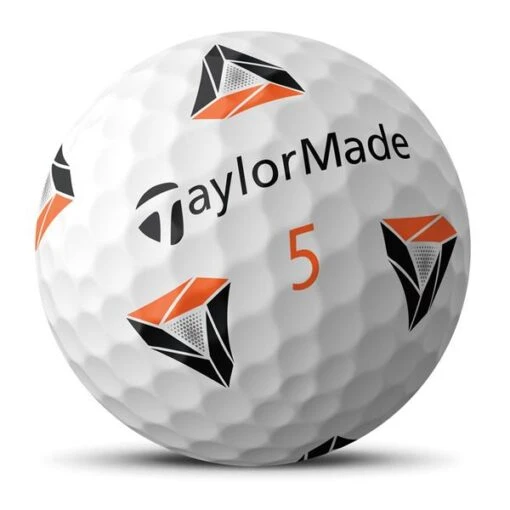 TaylorMade TP5x Pix 2.0 Golf Balls Dozen White -Taylormade TA21D0105001 1 L