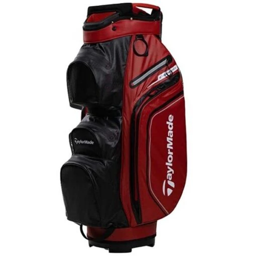 TaylorMade StormDry W/P Cart Bag Red - Black -Taylormade TA22A0307001 L