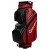 TaylorMade Deluxe Cart Bag Red - Black -Taylormade TA22A0308001 L