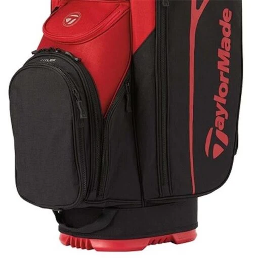 TaylorMade Cart Lite Bag Red - Black -Taylormade TA22A0309002 3 L