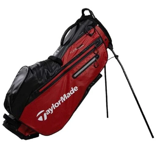 TaylorMade Flextech W/P Stand Bag Red - Black -Taylormade TA22A0502001 L