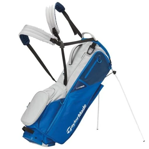 TaylorMade Flextech Stand Bag Grey - Blue -Taylormade TA22A0504001 L