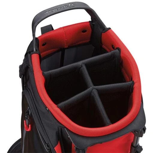 TaylorMade Flextech Stand Bag Red - Black -Taylormade TA22A0504002 1 L