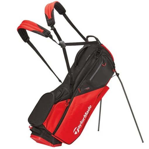 TaylorMade Flextech Stand Bag Red - Black -Taylormade TA22A0504002 L