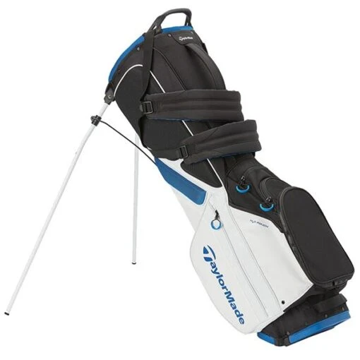 TaylorMade Flextech Stand Bag White - Black - Blue -Taylormade TA22A0504003 2 L