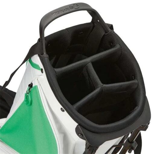 TaylorMade Flextech Lite Stand Bag White - Green -Taylormade TA22A0505002 1 L