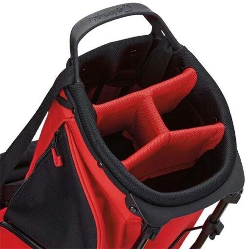 TaylorMade Flextech Lite Stand Bag Red - Black -Taylormade TA22A0505003 1 L