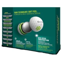 TaylorMade Tour Response Golf Ball Dozen White -Taylormade TA22D0101001 1 L