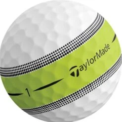 TaylorMade Tour Response Stripe Golf Ball Dozen White -Taylormade TA22D0102001 3 L