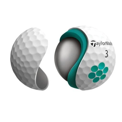 TaylorMade Soft Response 22 Golf Ball Dozen White -Taylormade TA22D0103001 3 L