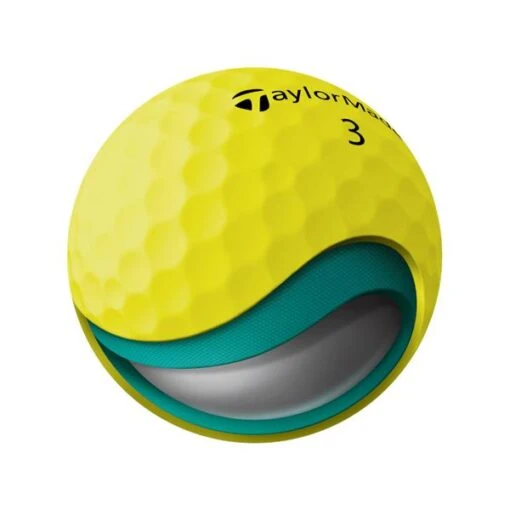 TaylorMade Soft Response 22 Golf Ball Dozen Yellow -Taylormade TA22D0103002 2 L