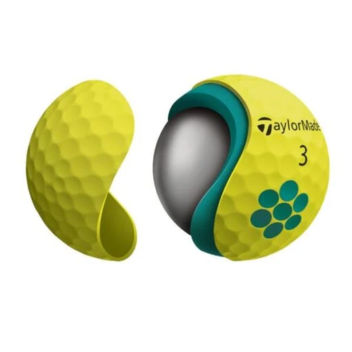 TaylorMade Soft Response 22 Golf Ball Dozen Yellow -Taylormade TA22D0103002 3 L