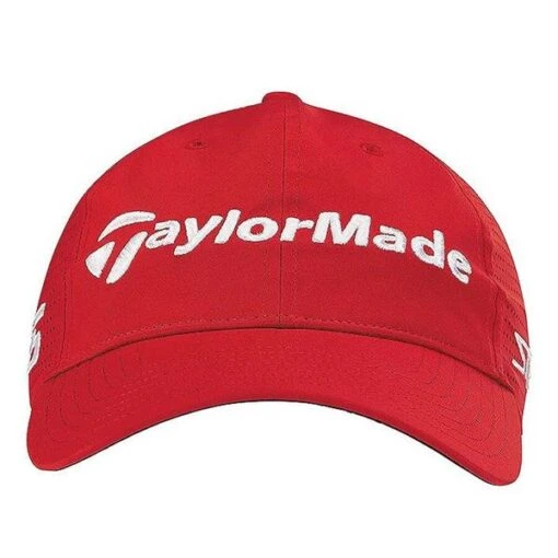 TaylorMade Tour Litetech Cap Red -Taylormade TA22H0302003 2 L