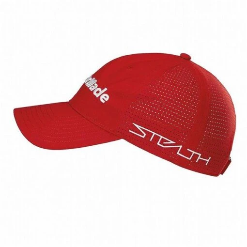 TaylorMade Tour Litetech Cap Red -Taylormade TA22H0302003 3 L