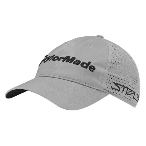 TaylorMade Tour Litetech Cap Grey -Taylormade TA22H0302004 L