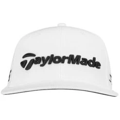 TaylorMade Tour Flatbill Cap White -Taylormade TA22H0303001 2 L