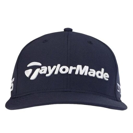 TaylorMade Tour Flatbill Cap Navy -Taylormade TA22H0303003 2 L