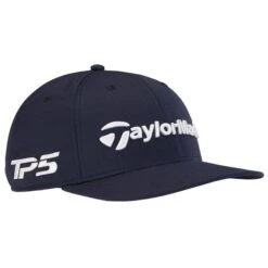 TaylorMade Tour Flatbill Cap Navy -Taylormade TA22H0303003 5 L