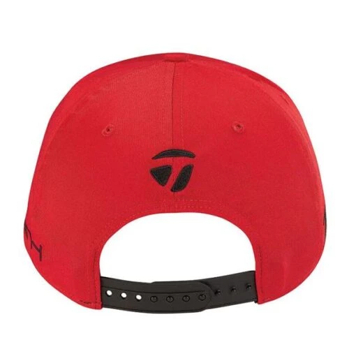 TaylorMade Tour Flatbill Cap Red -Taylormade TA22H0303005 1 L