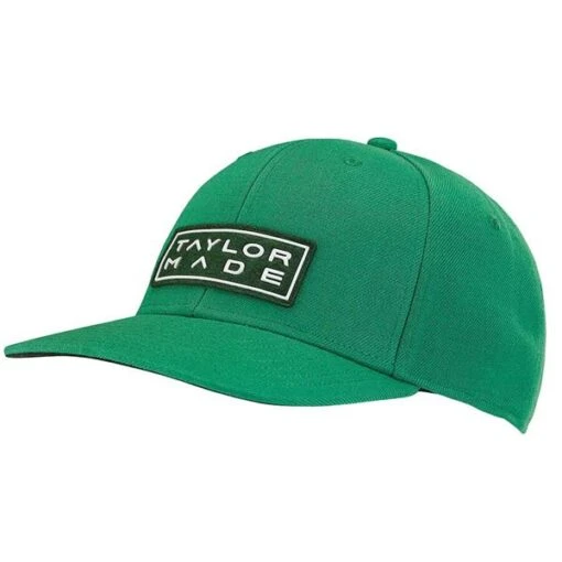 TaylorMade Perf DJ Patch Cap Green -Taylormade TA22H0304006 L