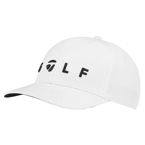 TaylorMade Lifestyle Adj Cap White -Taylormade TA22H0305001 L