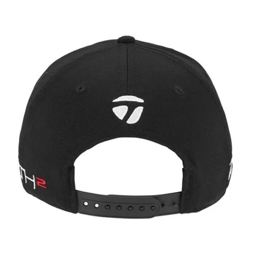 TaylorMade Tour Flatbill Cap Black -Taylormade TA23H0301001 1 L