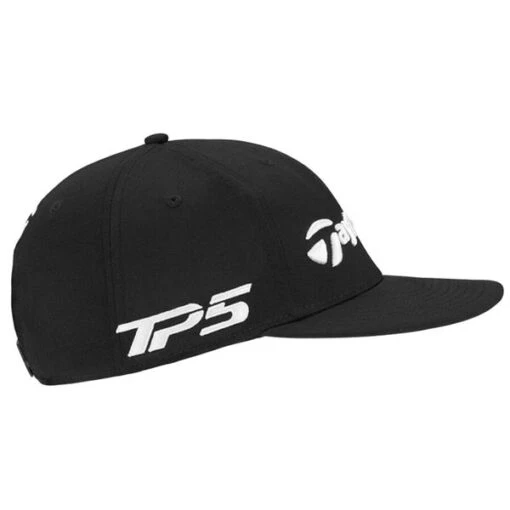 TaylorMade Tour Flatbill Cap Black -Taylormade TA23H0301001 3 L