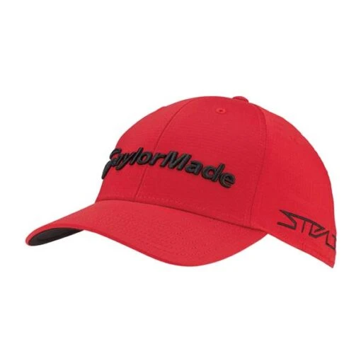 TaylorMade Tour Radar Cap Red -Taylormade TA23H0303002 L