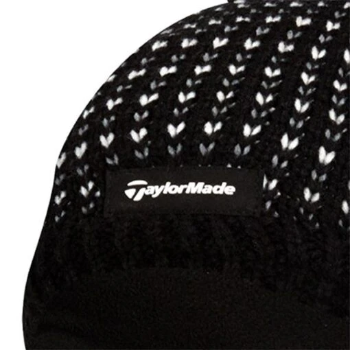 TaylorMade Ladies Beanie Black -Taylormade TA9H0306001 1 L