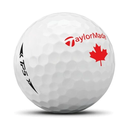 TaylorMade TP5 Maple Leaf Golf Balls - 6 Pack -Taylormade TP5 Maple Leaf Golf Balls 6 Pack 1